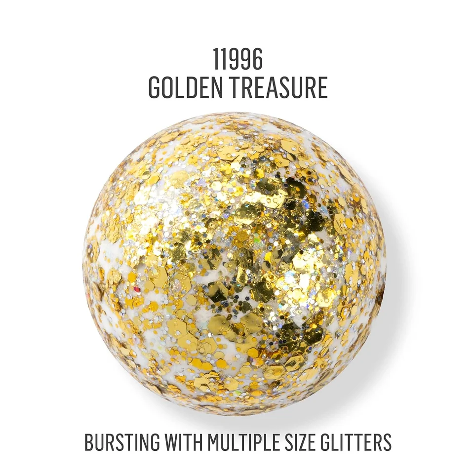 FolkArt Glitterific Pop · Golden Treasure — formula and project detail