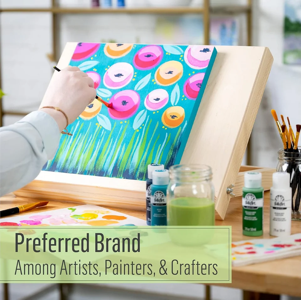 FolkArt Acrylic Paint Set · 18 Colors — formula and project detail