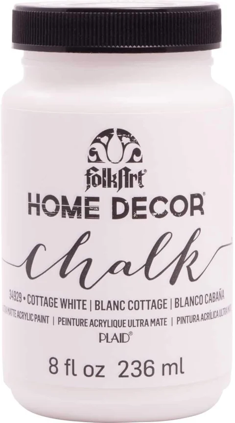 FolkArt Home Décor Chalk · Cottage White — product view